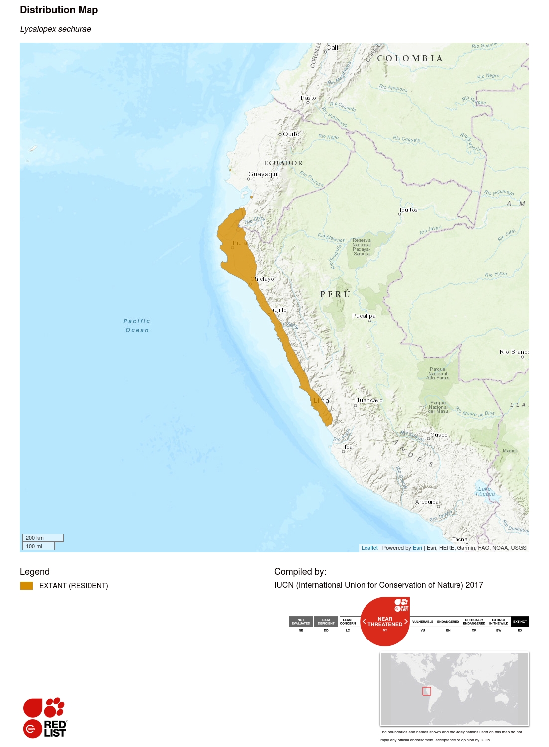 sechura desert map