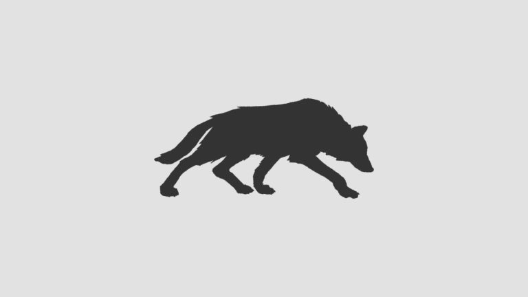 Wolf silhouette (placeholder artwork)